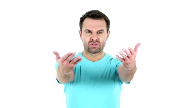 Angry-Middle-Aged-Man,-White-Background