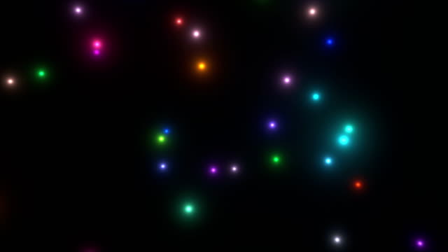 Abstract-flying-glowing-particles-in-space,-computer-generated-abstract-background,-3D-render