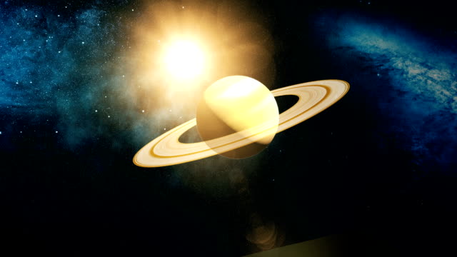 Realistic-Planet-Saturn-from-space