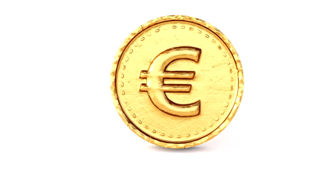 Euro-Münze-Spinning