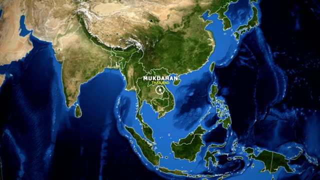 EARTH-ZOOM-IN-MAP---THAILAND-MUKDAHAN