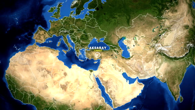 EARTH-ZOOM-IN-MAP---TURKEY-AKSARAY