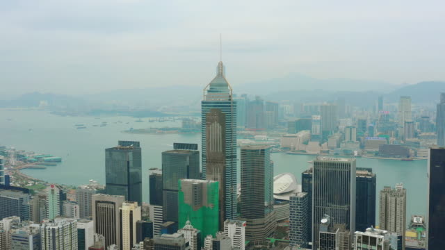 Tag-Zeit-Stadtbild-Innenstadt-Bucht-Luftbild-Panorama-4k-Hongkong