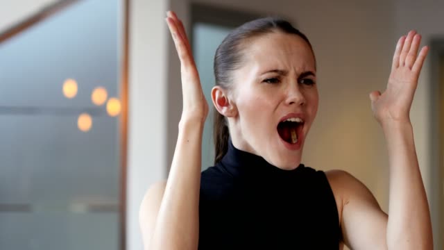 Yelling-Woman-in-Office