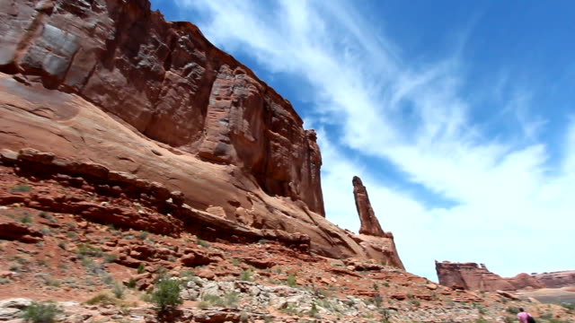 Courthouse-Towers-section-of-Arches-National-Park