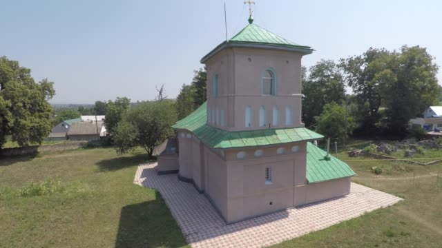 beautiful-landscape-church-in-the-countryside.-drone-video