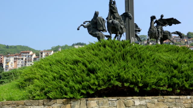 Monumento-en-la-ciudad-búlgara