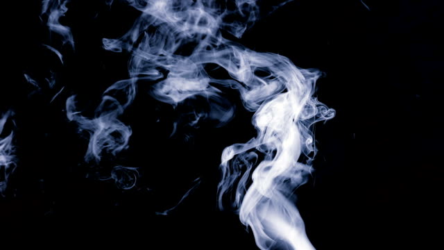 Light-steam-or-smoke,-slow-upward-movement