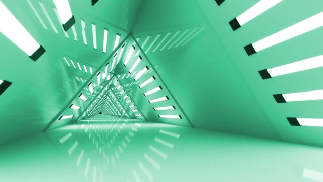 Triángulo-enlazado-fondo-futurista-túnel