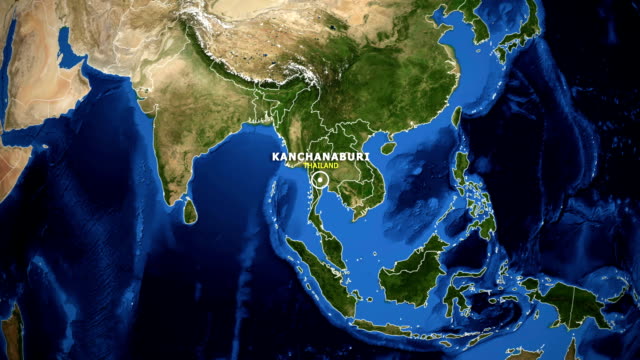 EARTH-ZOOM-IN-MAP---THAILAND-KANCHANABURI