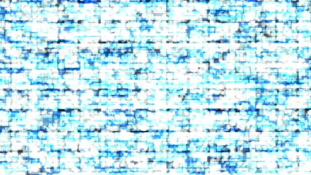 Abstrakt-geometrische-Square-Box-blau-leuchtende-Muster-Hintergrund-drehen-bewegt,-nahtlose-Schleife-Animation-4K