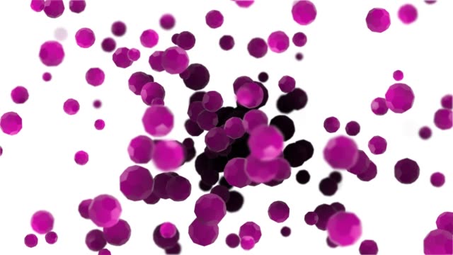 Pink-Balls-abstract-modern-Motion-Background
