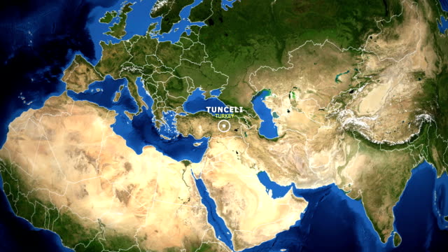 EARTH-ZOOM-IN-MAP---TURKEY-TUNCELI