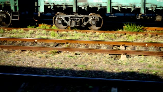 Fracht-Beförderung-von-der-Eisenbahn-Zug.