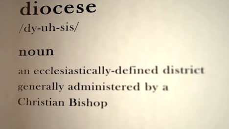 Diocese-Definition