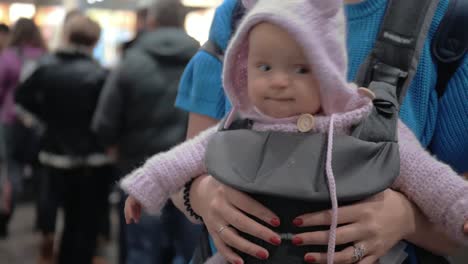 Cute-baby-in-a-baby-carrier