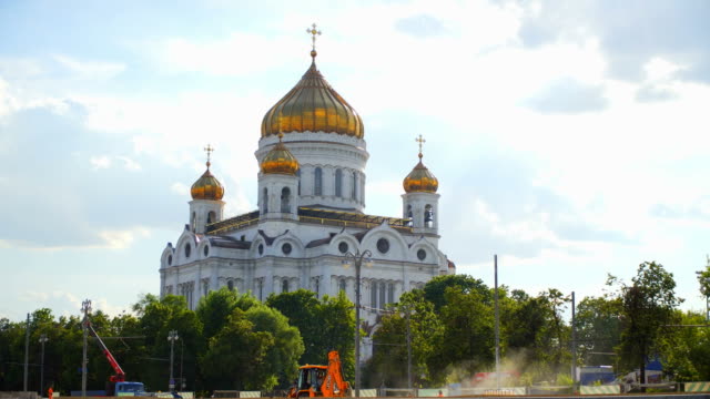 Moscú:-Catedral-de-Cristo-la-visión-del-Salvador-del-río