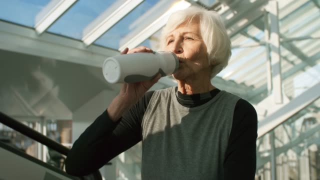 Senior-Woman-on-Treadmill