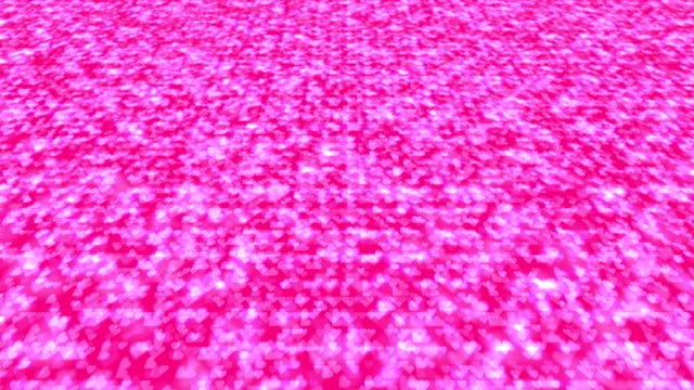 Abstrakte-Valentinstag-Liebe-Herz-Perspektive-Ansicht-rosa-Farbe-glühenden-Muster-Hintergrund-bewegen,-nahtlose-Schleife-Animation-4K