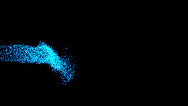 animation---particles-are-flying-slowly-on-a-black-background.--3d-rendering