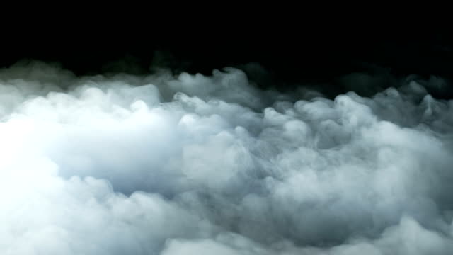Wolken-in-schwarzem-Hintergrund