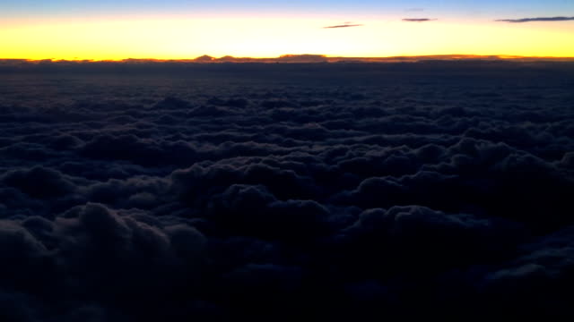 Flying-Above-Cloud-Sunset