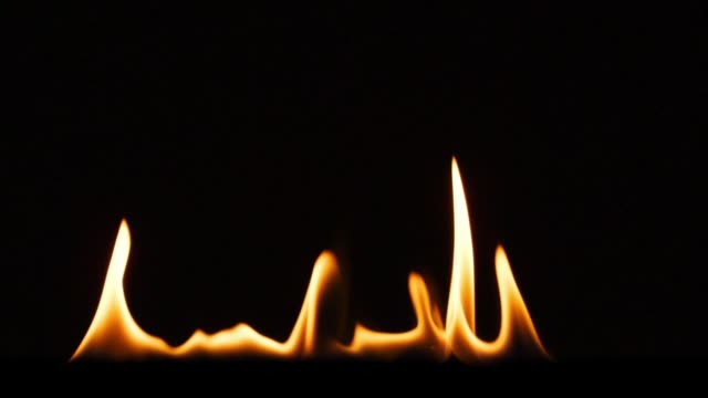 Burning-flame