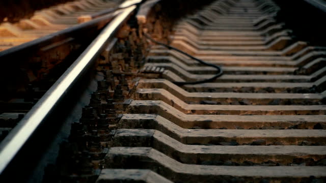 Eisenbahn.-Eisenbahnschienen-für-Züge