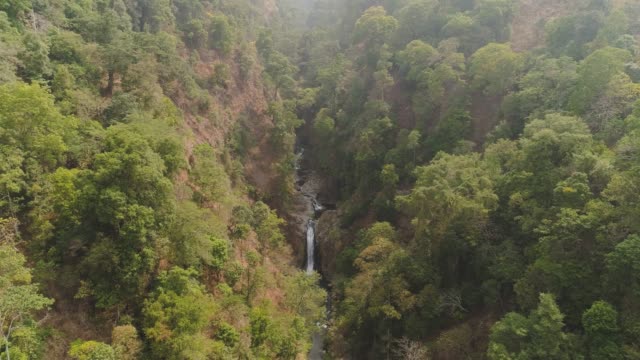 tropische-Landschaft-Regenwald-und-Wasserfall
