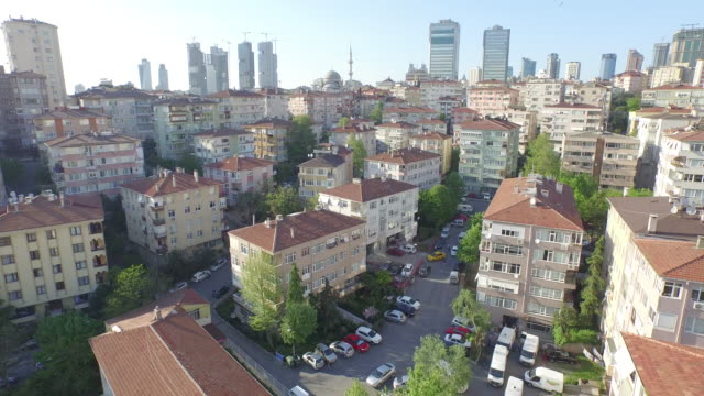 aerial-view-of-urban-and-buildings-in-Istanbul