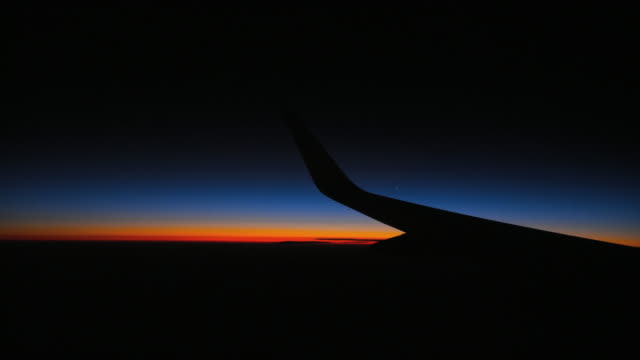 Nachtansicht-vom-Flugzeug