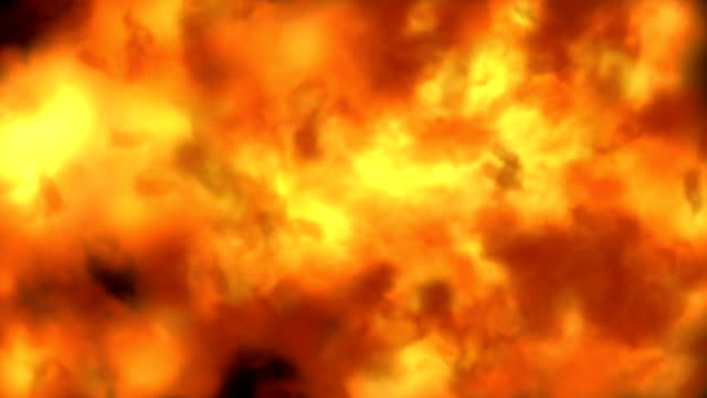 Inferno-Feuer-Hintergrund-nahtlose-Schleife