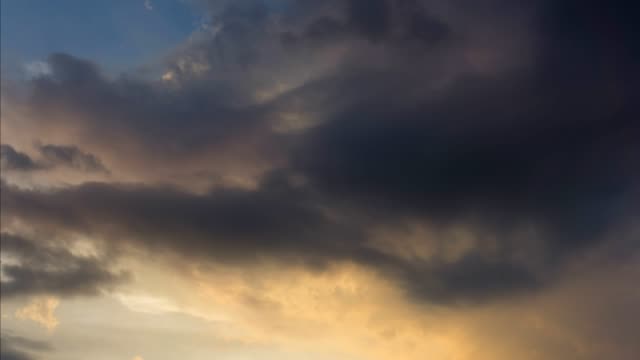 Time-lapse-cloud-and-sky