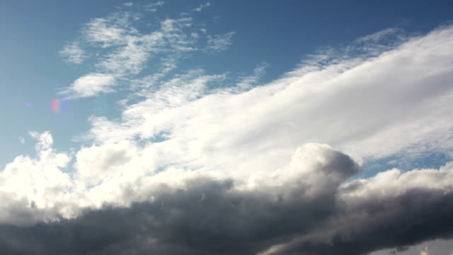 Bewegte-Wolken-mit-blauem-Himmel-Zeitraffer