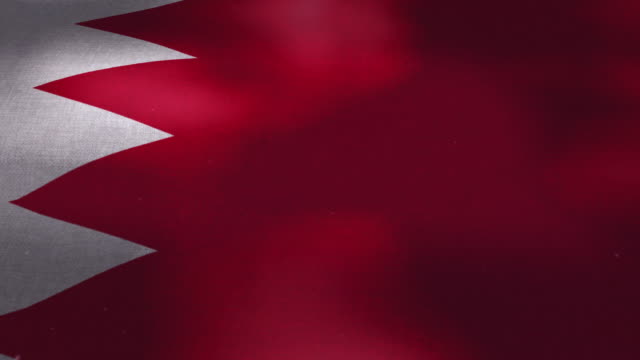 Bandera-Nacional-de-Bahrein---agitando