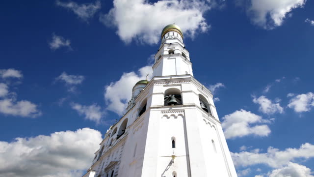 Ivan-der-Große-Glocke-gegen-den-Himmel.-Moskauer-Kreml,-Russland
