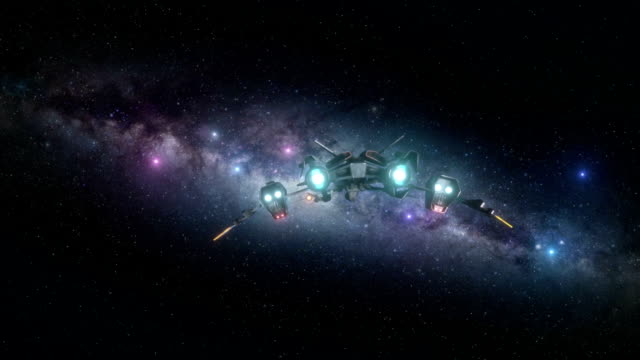 Spaceship-Traveling-Through-the-Stars-at-Warp-Speed---Back