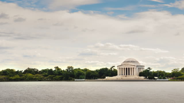 Sehenswürdigkeiten-von-Washington,-District-Of-Columbia.-Das-Jefferson-Memorial