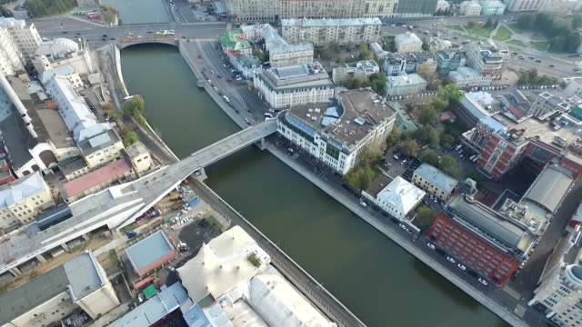 Aerial-Panoramablick-auf-das-historische-Zentrum-von-Moskau