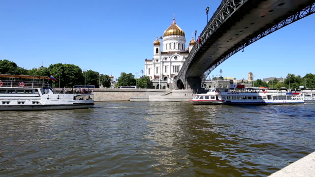 Cristo-la-catedral-del-Salvador-(día),-Moscú,-Rusia