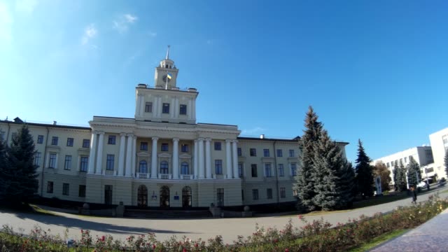 Lapso-de-Khmelnytskyi-Ucrania-ciudad-Consejo-regional-halltime