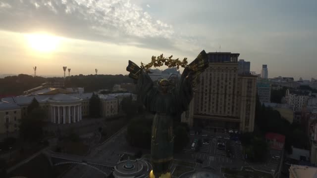 Vista-aérea-de-la-propiedad-de-la-ciudad.-Vista-aérea-de-Kiev,-Ucrania.