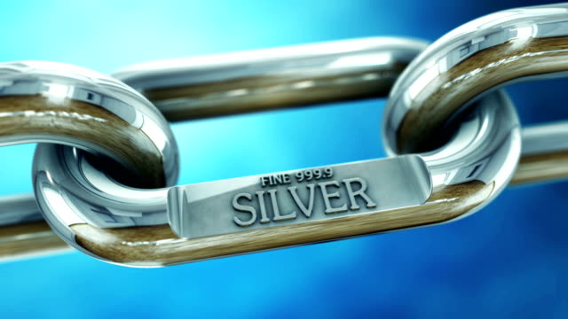 Rotating-chain-of-fine-silver-sign-video