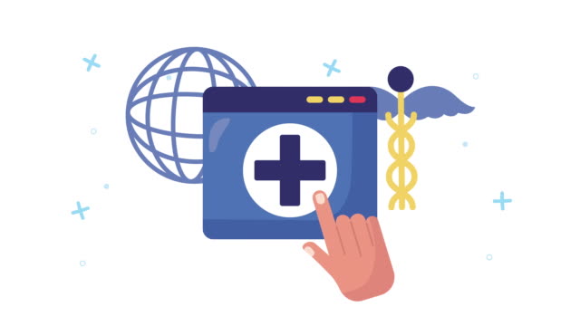 Webseite-mit-Online-Technologie-im-Gesundheitswesen
