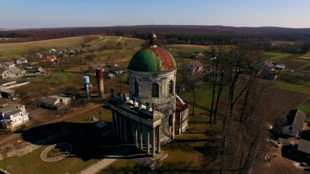 Wonderful-Catholic-church-aerial-view,