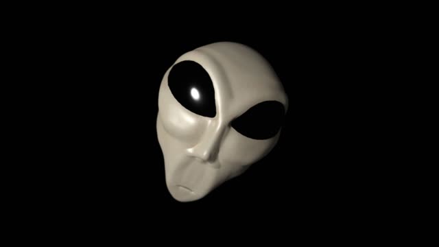 Alien-grauen-Kopf-Gesicht-gruselig-Außerirdische-grauen-ufo-4k
