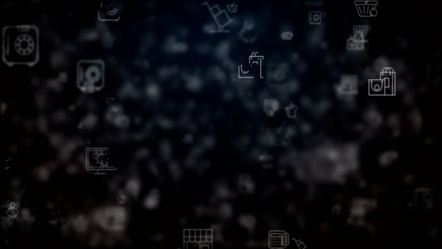 Loop-moved-shopping-icons-background