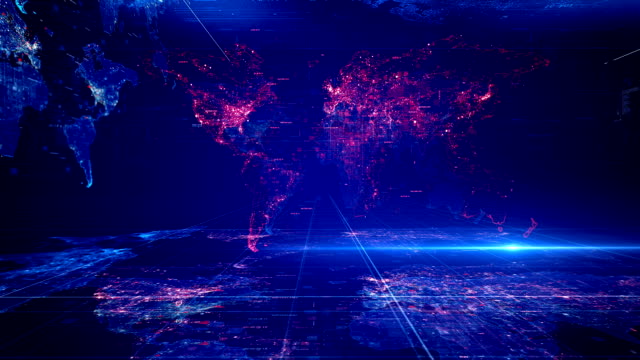 Digital-World-Map-Abstract-Background