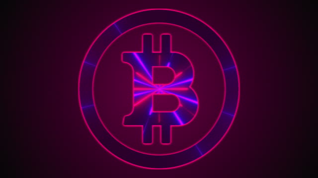 Bitcoin-with-neon-lines.-Computer-generated-digital-icon.-3d-rendering-cryptocurrency-over-web-background