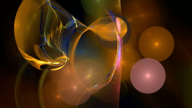 Colorful-balls-pattern-abstract-motion-background